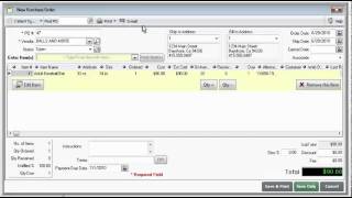 Receiving Merchandise with QuickBooks Point of Sale v10 480p