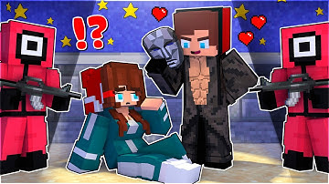 MAIZEN : JJ and JJ Sister Squid Game Challenge!? - Minecraft Animation JJ & Mikey