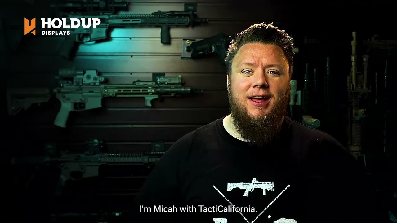 TactiCalifornia transforming is vault room with Hold Up Displays