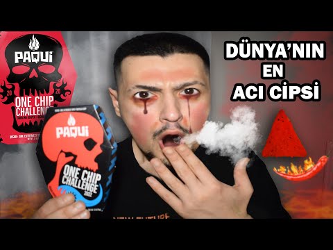 DÜNYANIN EN ACI CİPSİNİ YEDİM! (Sakın Yemeyin)🔥