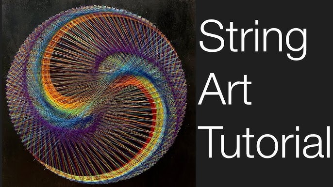 DIY String Art | Tutorial - YouTube diy-string-art-tutorial-youtube