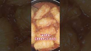 NAPA CABBAGE ROLL || Lucy Life in Europe #cabbagerolls #homecook #homefood #healthyfood