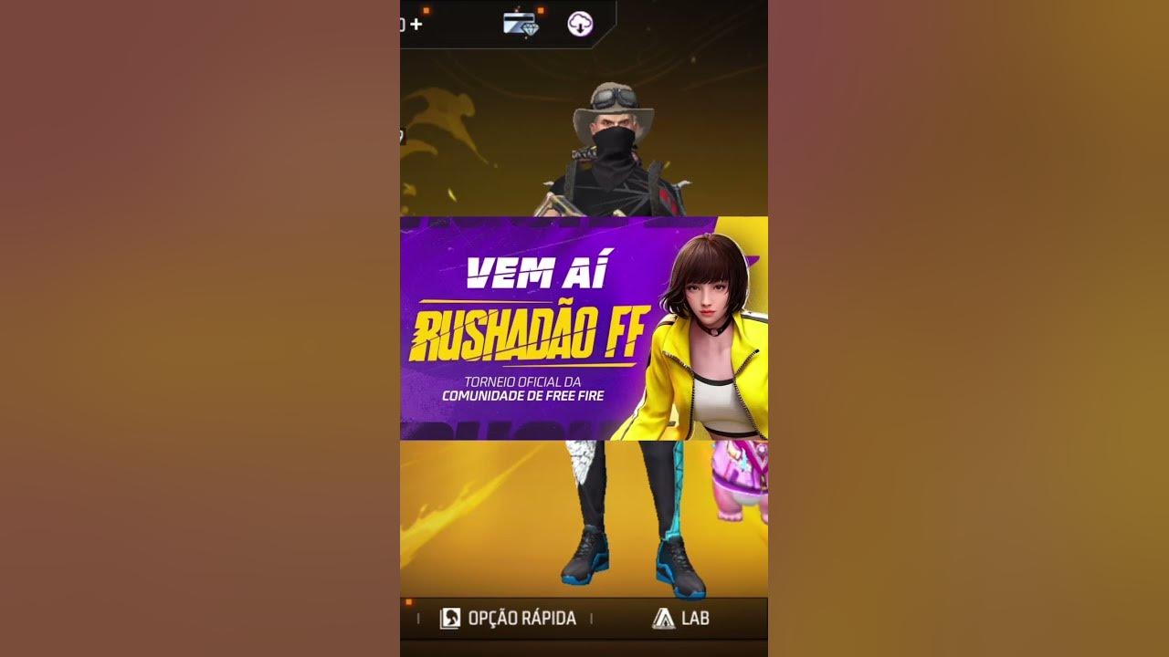 Garena promove o Rushadão FF, o primeiro torneio oficial da comunidade de  Free Fire