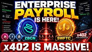 Enterprise Payroll Is Here! x402 Is Massive!