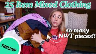 SO MANY NWT Items!! ThredUp 25 Mixed Clothing Rescue Box
