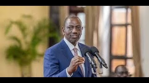 LIVE!! President Ruto Addressing the Nation Amid Calls to Fire Cabinet Secretaries