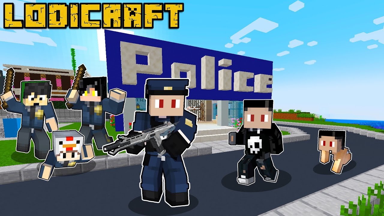 BIRTH TO POLICEMAN in Minecraft (PART 1)