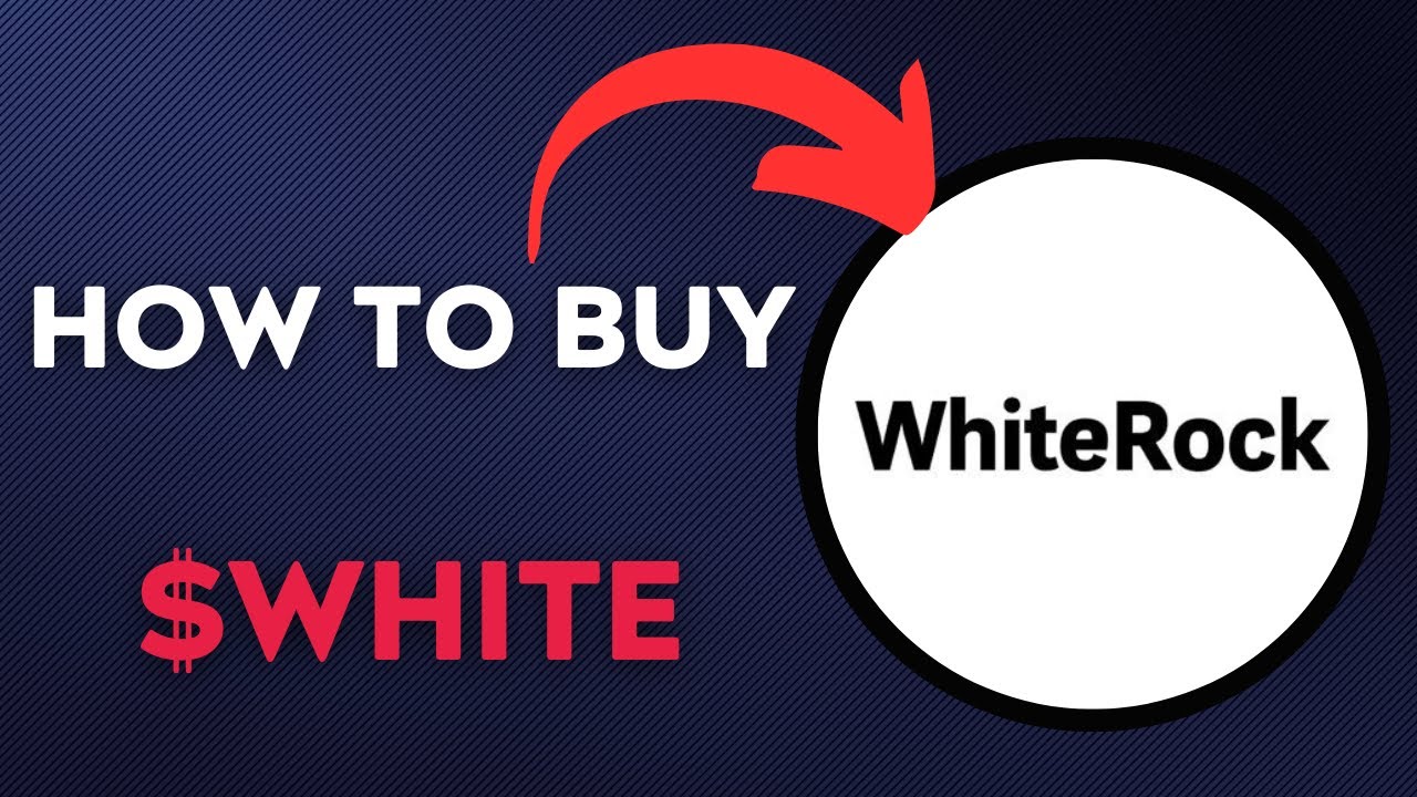 How To BUY $WHITE - WHITEROCK TOKEN CRYPTO COIN IN 60 SECONDS - YouTube