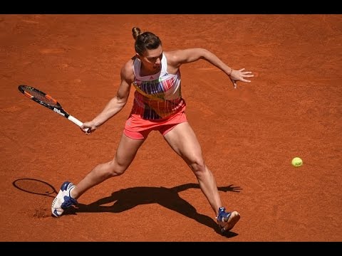 2016 Mutua Madrid Open Round of 16 | Simona Halep vs Timea Bacsinszky | WTA  Highlights - YouTube