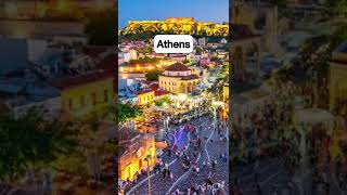 You’re in Greece, which city will you visit first?