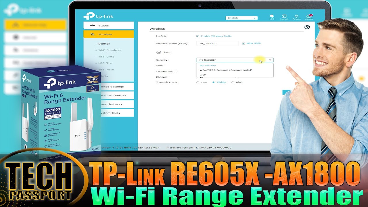 TP Link RE605X Extensor de rango Wi-Fi AX1800 