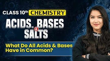 Acids Bases and Salts- What Do All Acids & Bases Have in Common? | Class 10 Chemistry Chapter 2