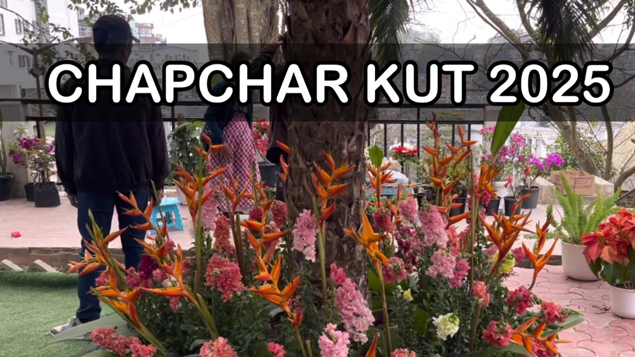 CHAPCHAR KUT 2025, Flower Show Inbuatsaihna