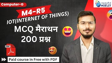 M4R5 IoT(Internet of Things) marathon  MCQ Question 200 Important question for O level Exam
