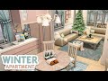 Winter Apartment // The Sims 4 Speed Build: Apartment Renovation