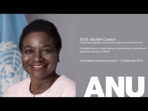 policy genius 2019 Mitchell Oration — Unfinished business: the pursuit of rights and choices for all