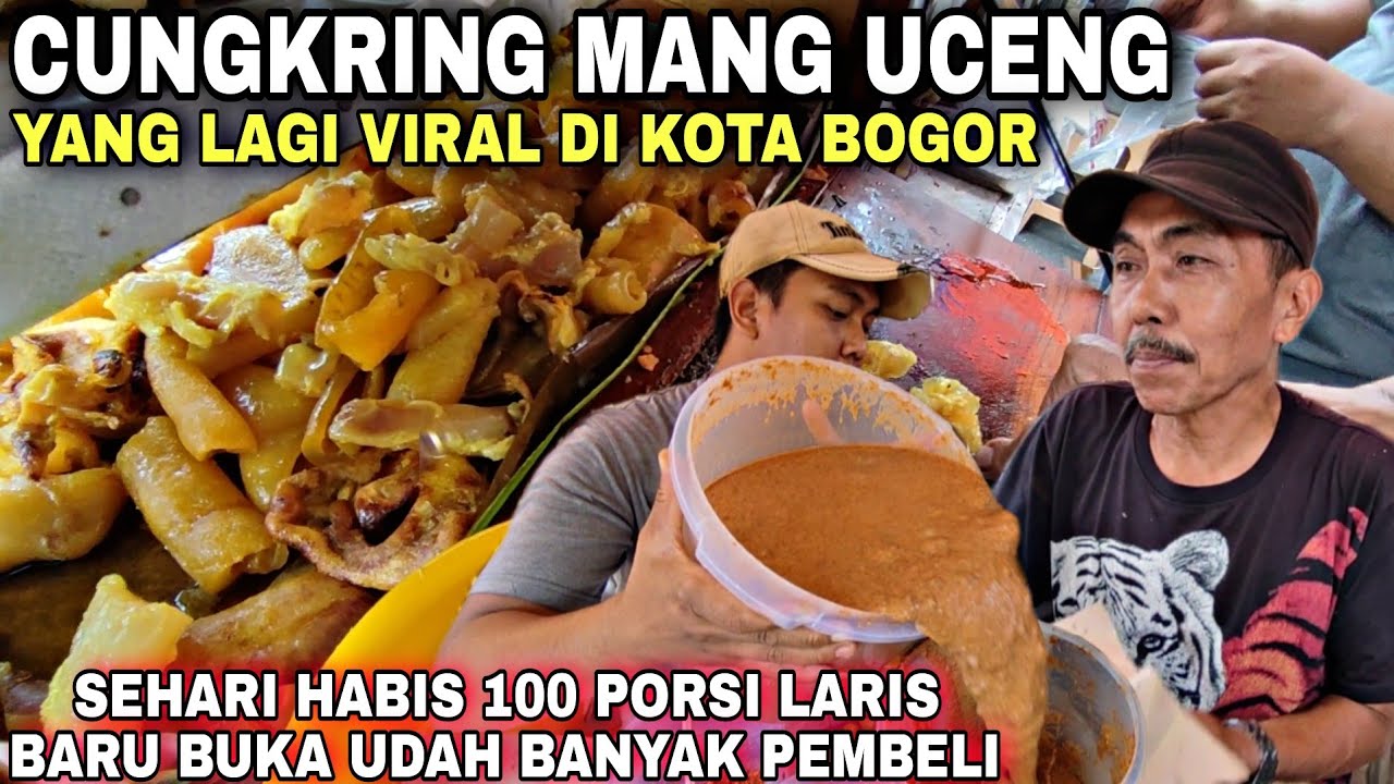BARU BUKA CUNGKRING MANG UCENG || UDAH BANYAK PEMBELI USAHA Ini LARIS HABIS 100 PORSI/HARI Ide USAHA