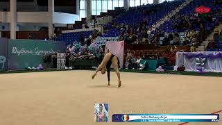 Tothi Maksay Anja Lps Szasz Adalbert Târgu Mureș Clubs C Naț Școlar De Gimnastică Ritmică 2024 Sen