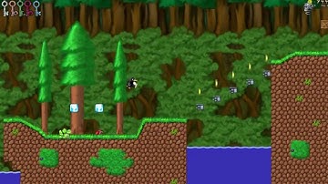 SuperTux 0.4.0 Crumbling Path (6 times speed)