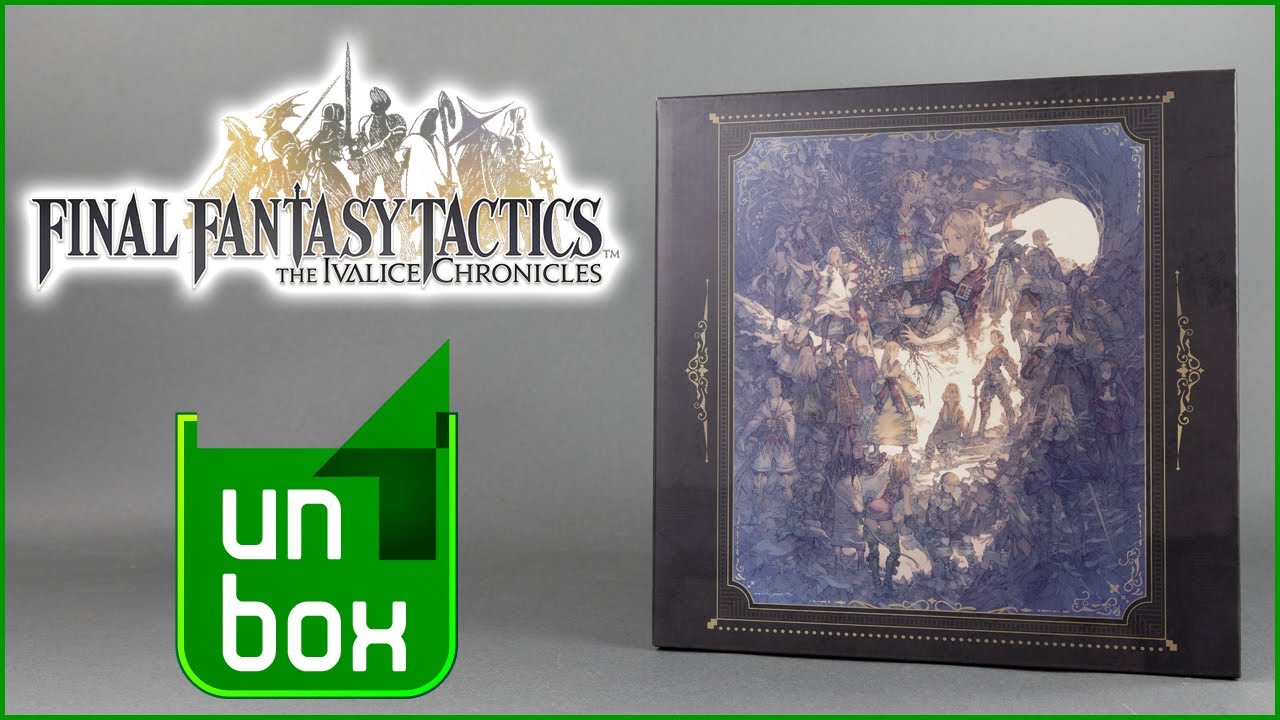 [NS2] Распаковка Final Fantasy Tactics The Ivalice Chronicles Deluxe Edition