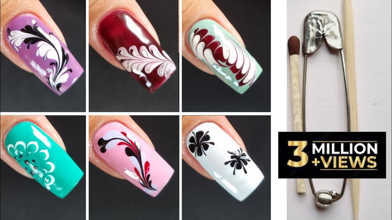 Mixing Chrome with Nail Vinyls/Stencils - YouTube