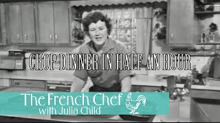 Chop Dinner In Half An Hour | The French Chef Season 5 | Julia Child