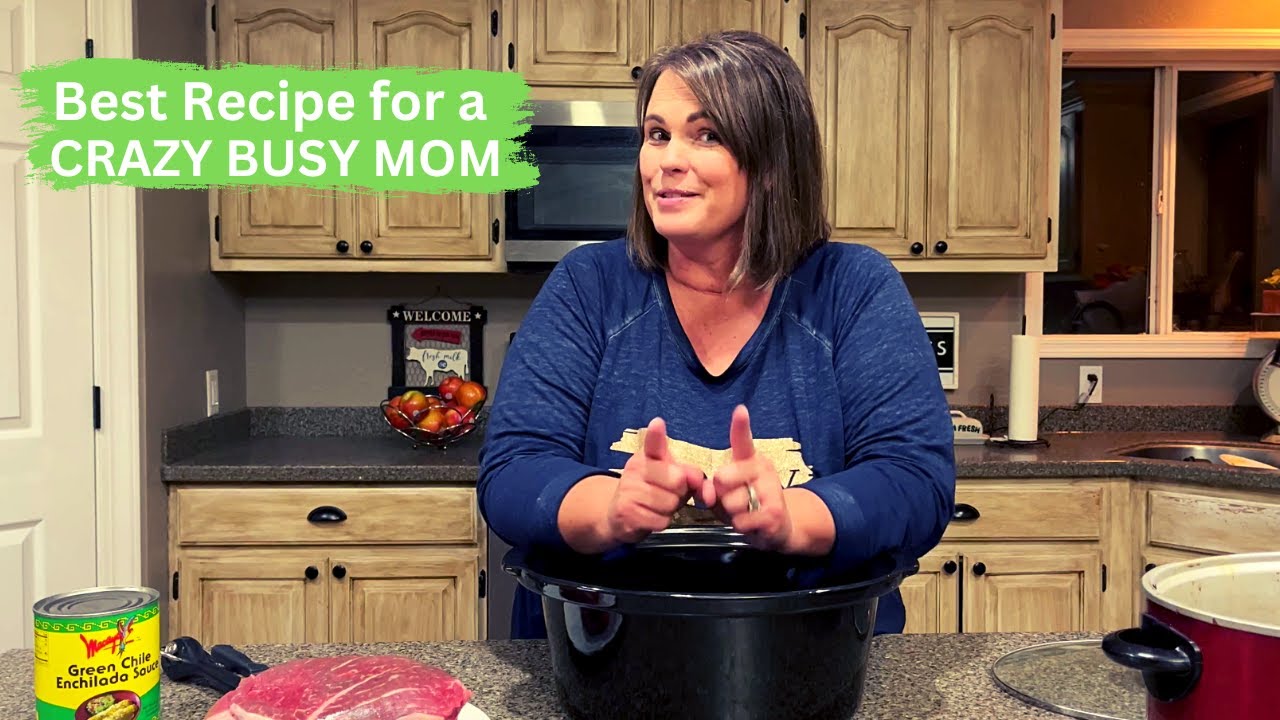 FAST AND EASY GREEN CHILI BURRITOS Instant Pot Teacher