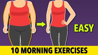 10 Quick & Easy Morning Exercises For Full Body