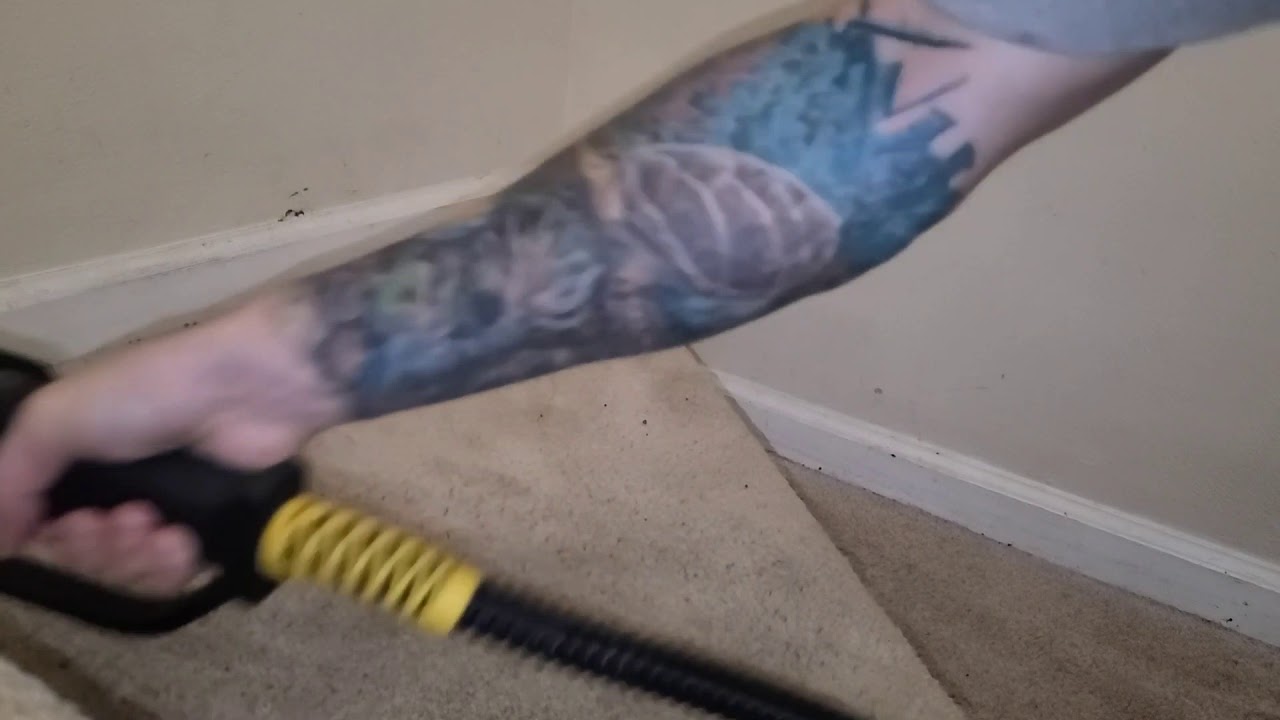 showing the process of how I clean stairs 😊