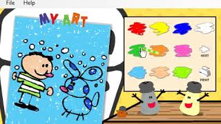 Blues Clues - Color With Blue