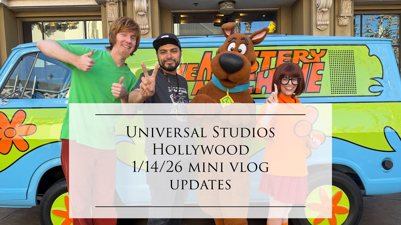 Universal Studios Hollywood Update Vlog