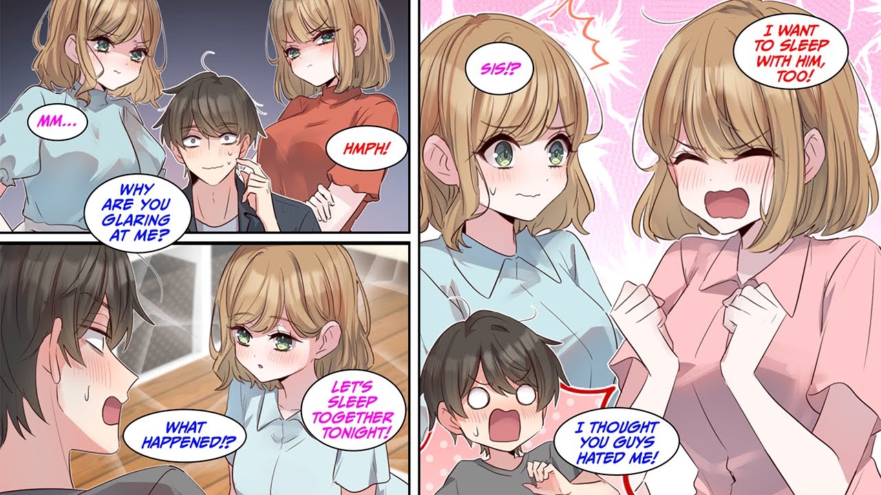 [Manga Dub] After my parents remarried, I gained twin stepsisters who seemed very wary of me