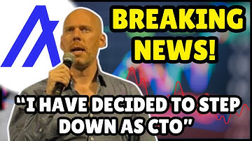 Algorand Foundation CTO John Woods Steps Down! What Next?