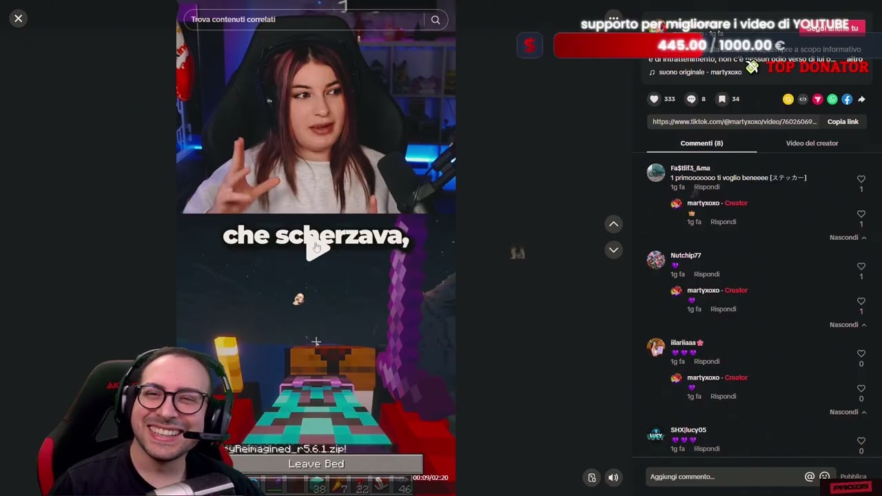 LITE ACCESA TRA MATTEOHS e MARTYXOXO 💀