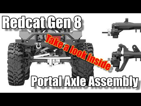 Redcat Gen 8 Portal Axle Disassembly