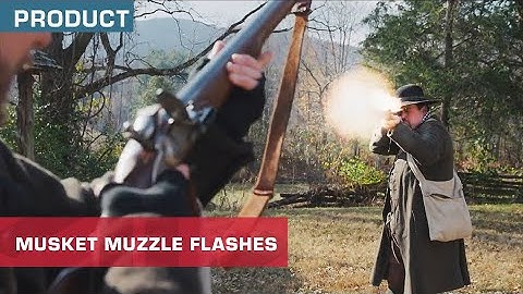 Musket Muzzle Flashes VFX Stock Footage Are now Available | ActionVFX