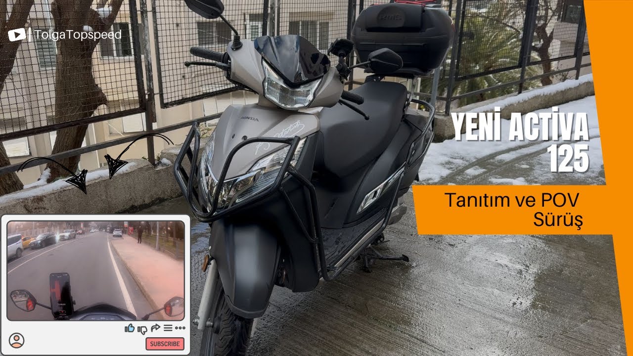 Honda Activa 125 İnceleme Ve POV Sürüş
