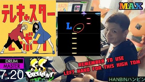 GITADORA【ギタドラ】テレキャスタービーボーイ (DrumMania Master) SS EXCELLENT!!!