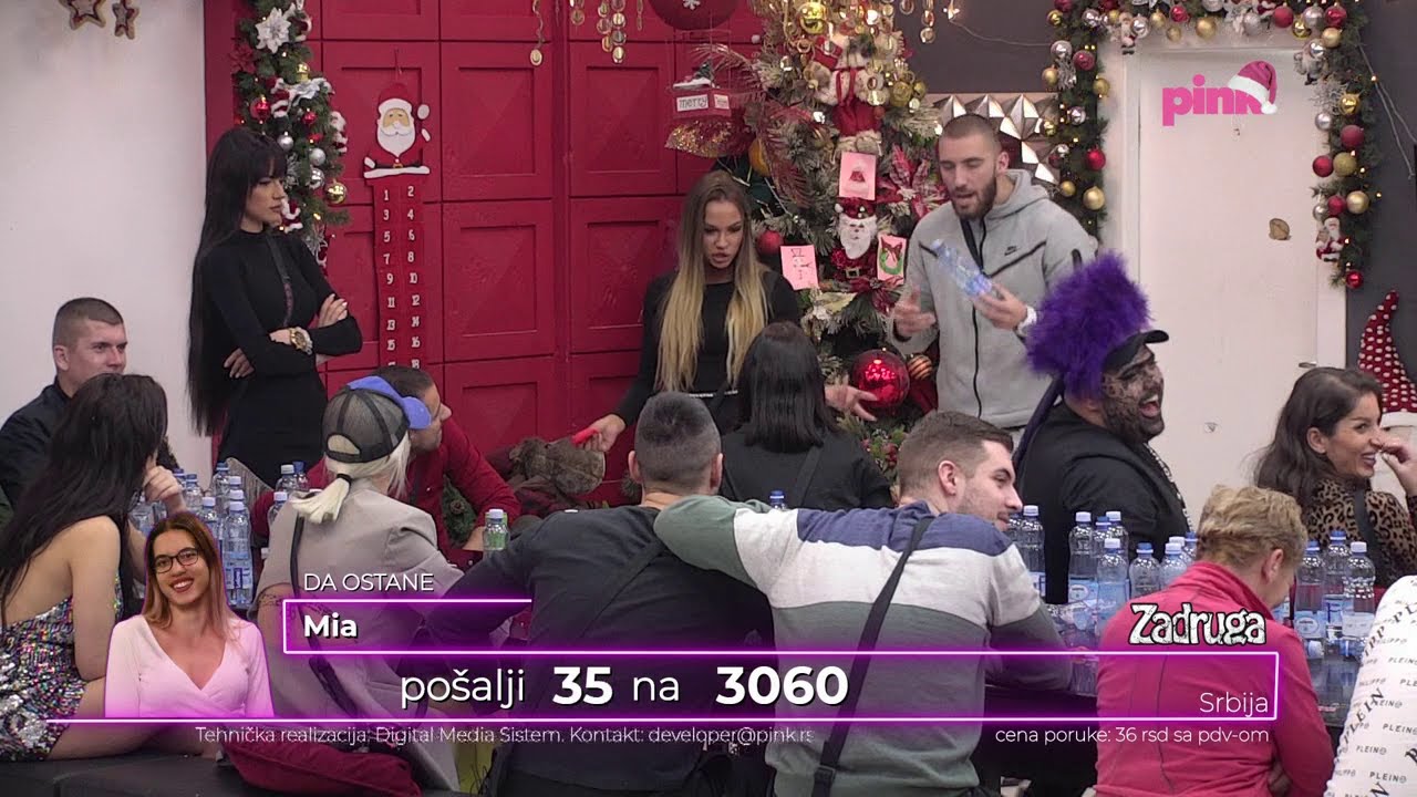 Zadruga 5 - Mensur pokazao da mu se Ana sviđa, Milica izgorela od ljubomore - 19.12.2021.