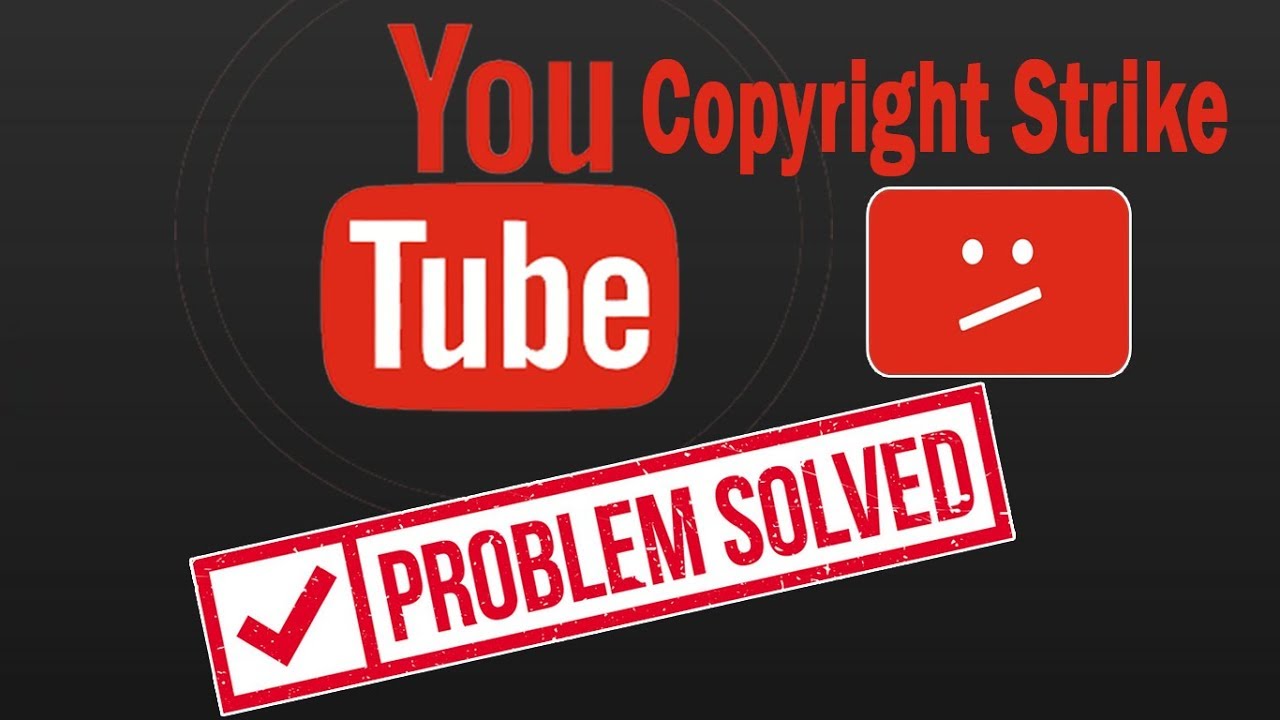 How to solve copyright issues on Youtube - YouTube