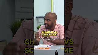 How much screen time is too much? Watch the full discussion on our podcast.. #interview #podcast
