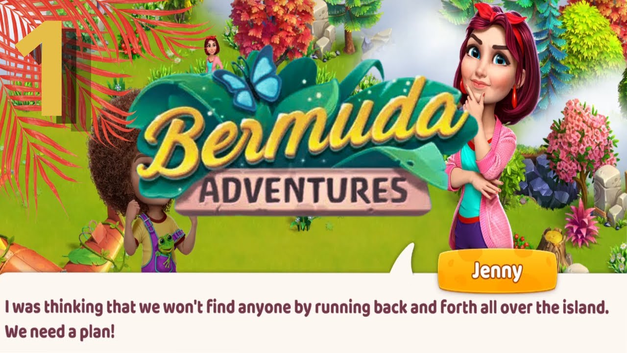 Bermuda Adventures Farm Island || Gameplay part 1 || Castaways on the island 🫐🗡️🎭