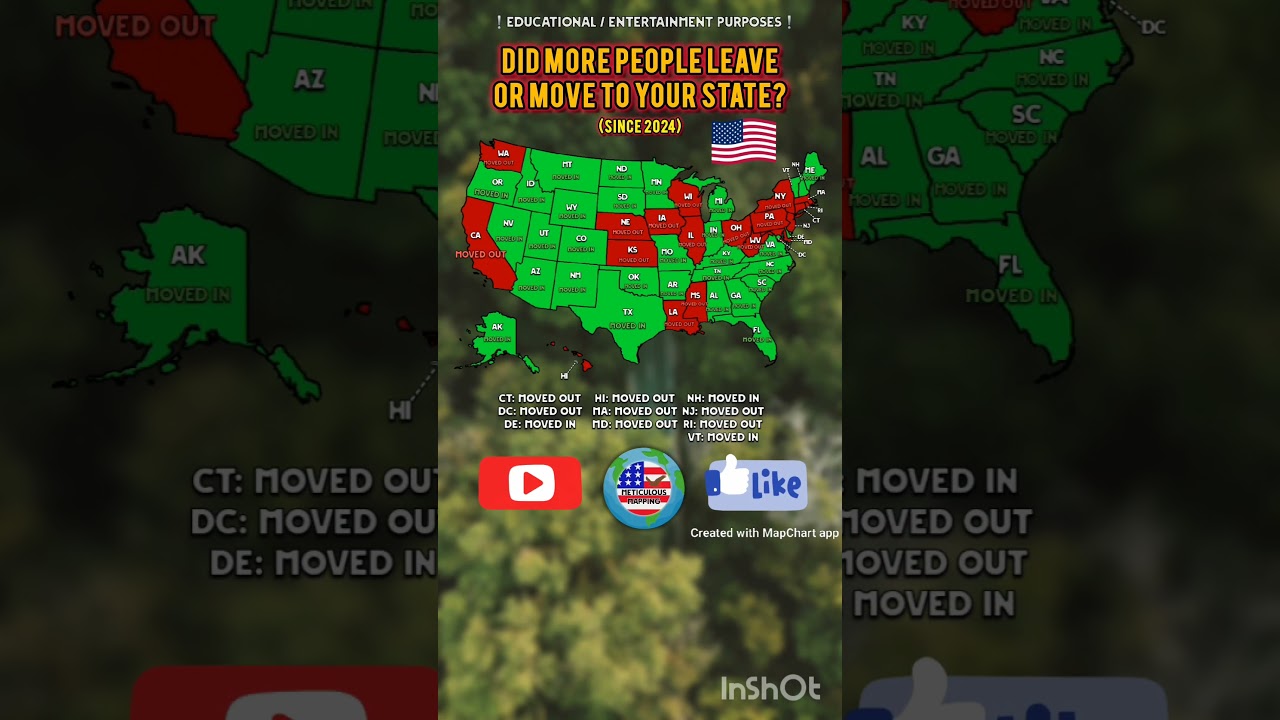 Did More People Leave or Move To Your State⁉️😅 