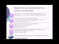 Этапы построения кадрового делопроизводства