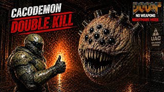 Cacodemon double kill | Doom 3 No Weapons Nightmare (Part 36)