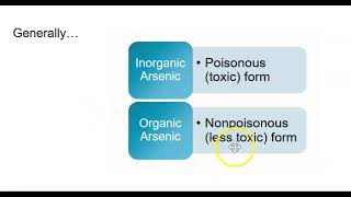Arsenic Basics 1