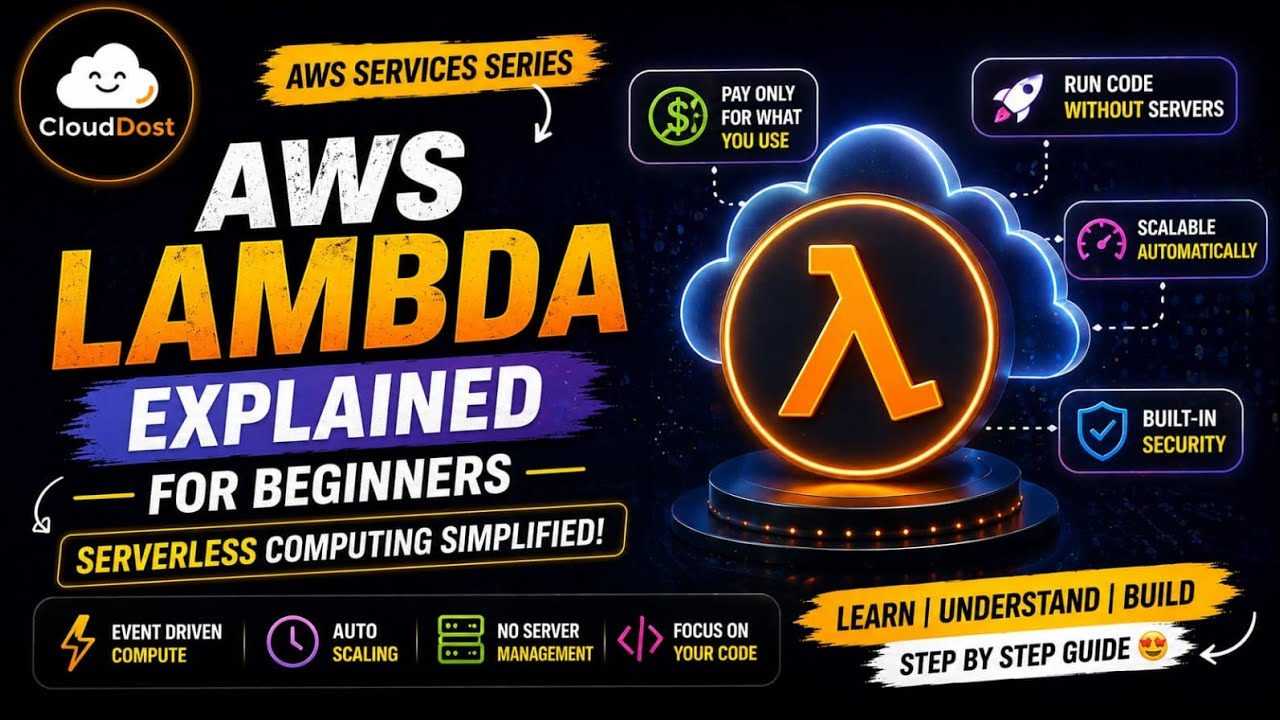 AWS Lambda Explained for Beginners | Serverless Computing | CloudDost ...