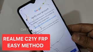 Realme C21, C21Y frp unlock 2026 easy method