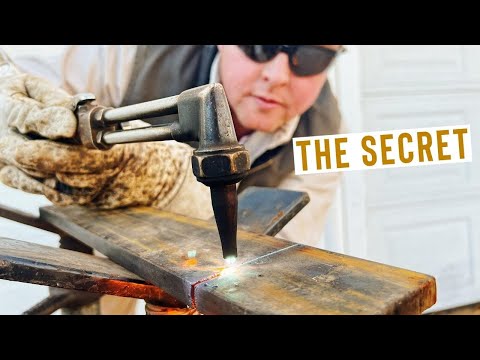 CUTTING TORCH BASICS (SECRET TO A CLEAN CUT EVERY SINGLE