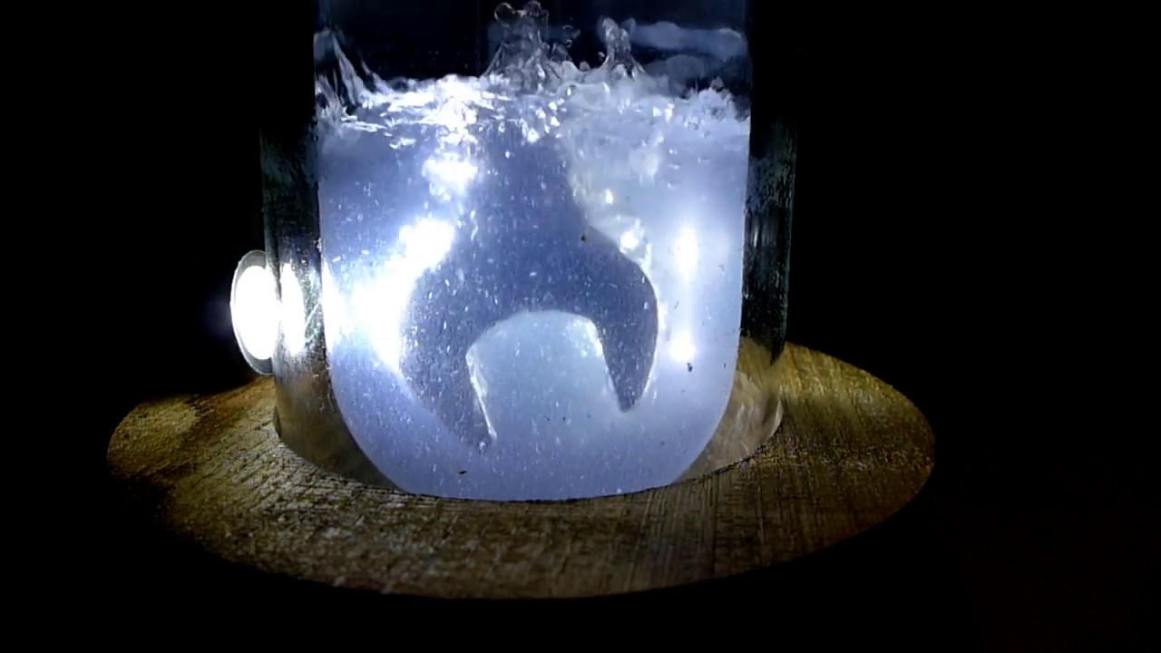 Flüssiger Sauerstoff Liquid Oxygen YouTube